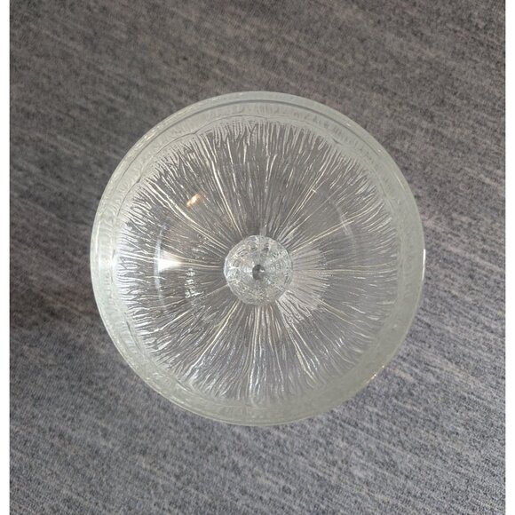 Zabkowice Poland  "Cora" Glass Compote by Eryka Trzewik-Drost, EUC - Picture 2 of 3